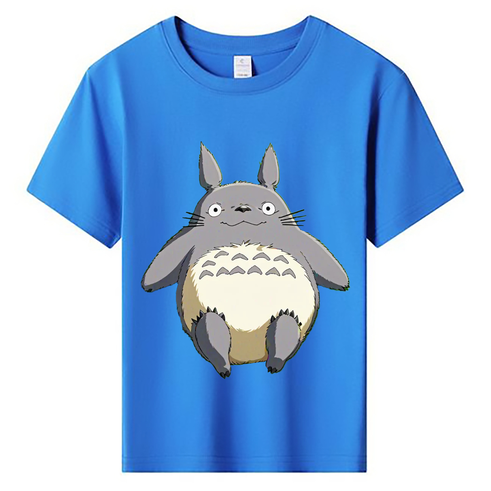 （画像用） となりのトトロ 草壁メイ 草壁サツキ My Neighbor Totoro Satsuki Kusakabe Mei Kusakabe 綿100％キッズTシャツ（フロントプリント）